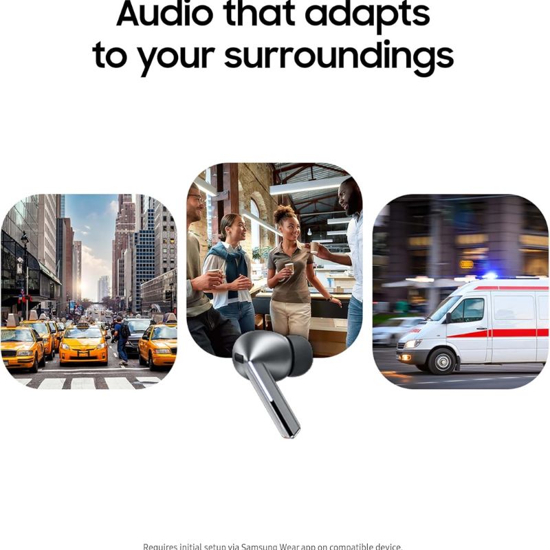 Samsung Galaxy Buds 3 (3rd Gen) – ANC, Adaptive AI & Immersive Sound