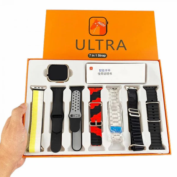 ⌚ Ultra 7-in-1 Strap Smartwatch – Style Meets Smart Performance