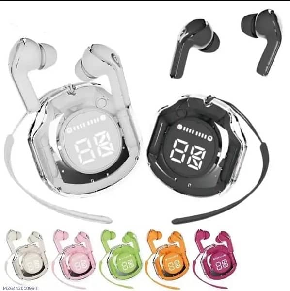 Air 39 Transparent Bluetooth Earbuds | Affordable Price