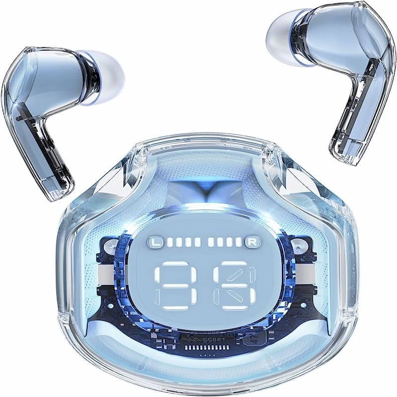 Air 39 Transparent Bluetooth Earbuds | Affordable Price